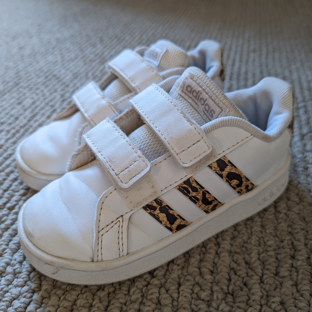 Adidas Toddler Shoes, Size 8